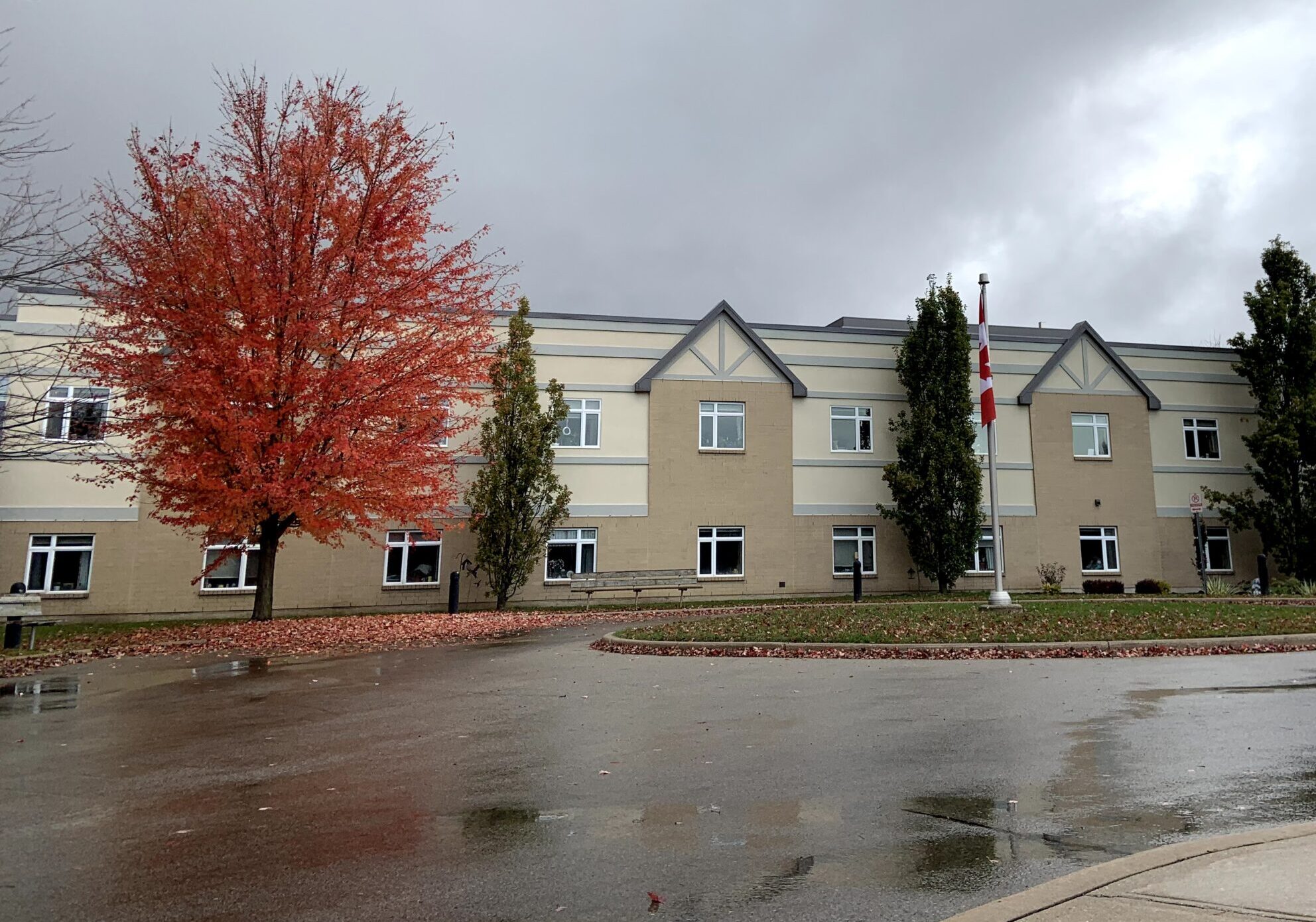 Commercial painting project in London Ontario with professional high-quality painting finishes by GreenTech Painting