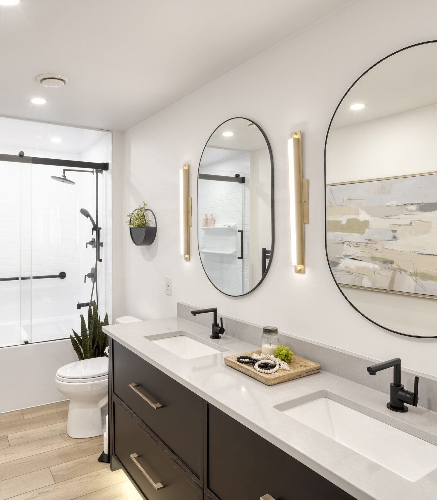 Eco-friendly bathroom painting services in London, ON by GreenTech Painting