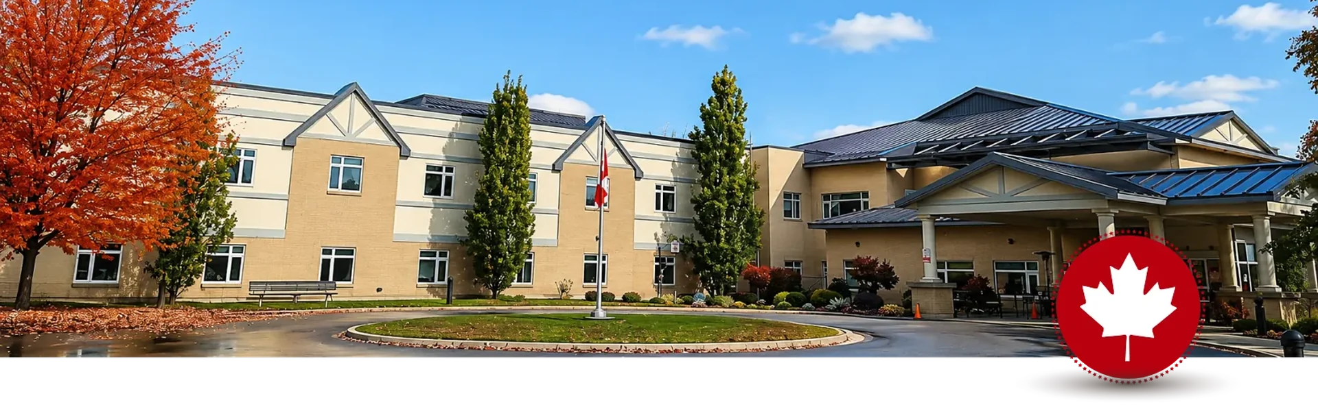 Professionally painted commercial building exterior by GreenTech Painting in London, Ontario.